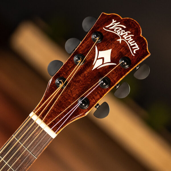 Washburn Comfort Koa G55CE gallery headstock