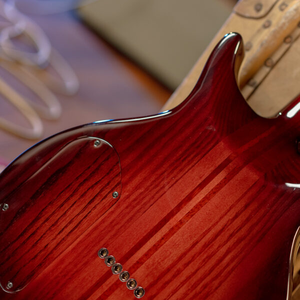 Washburn American Hawk '78 guitar carved maple top on ash body